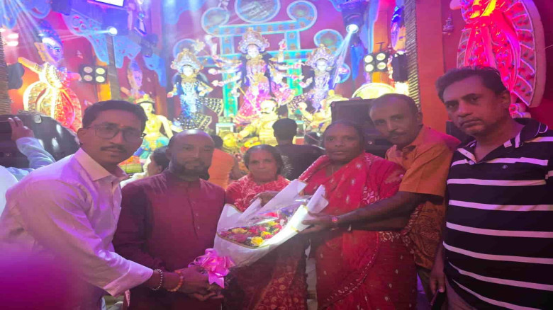 শারদীয় দুর্গোৎসব পারস্পরিক সৌহার্দ্য বন্ধন : দিদার খন্দকার